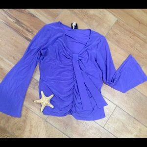 Jtb brand size L purple long sleeves top